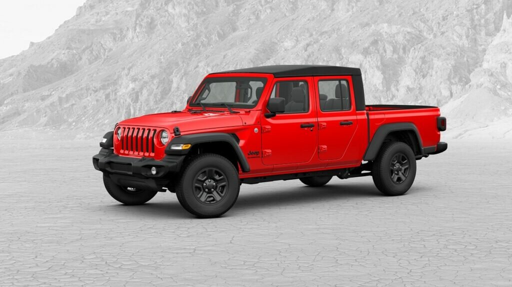 2021 Jeep Gladiator Sport front