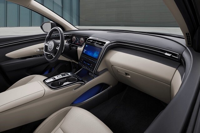 2021 Hyundai Tucson Pickup Truck cabin