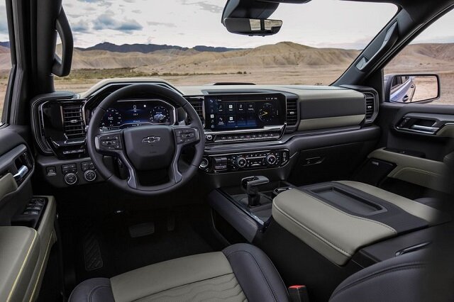 2023 Chevrolet Silverado ZR interior