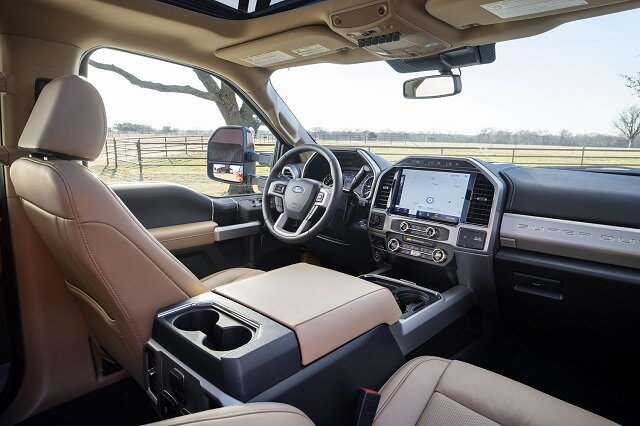 2023 Ford Super Duty interior