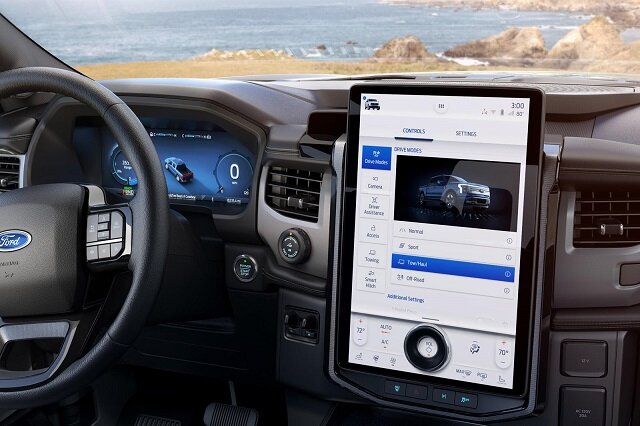 2023 Ford F-150 interior