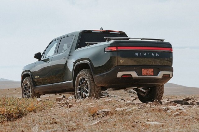 2023 Rivian R1T rear