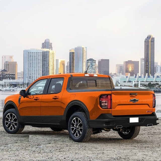 2023 Chevy Montana rear look
