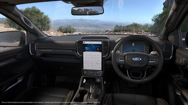 2023 Ford Ranger interior