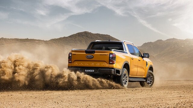2023 Ford Ranger rear
